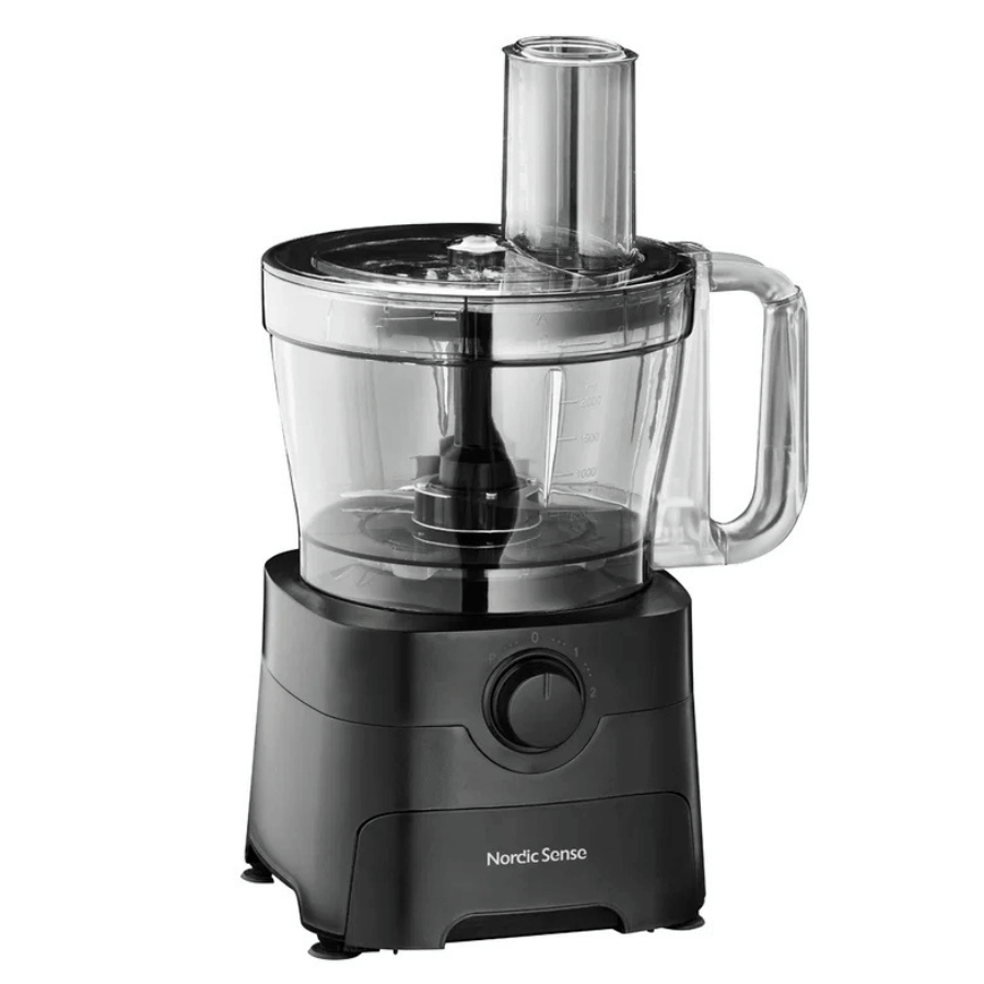 Foodprocessor 1000 watt 3,5 liter Sort